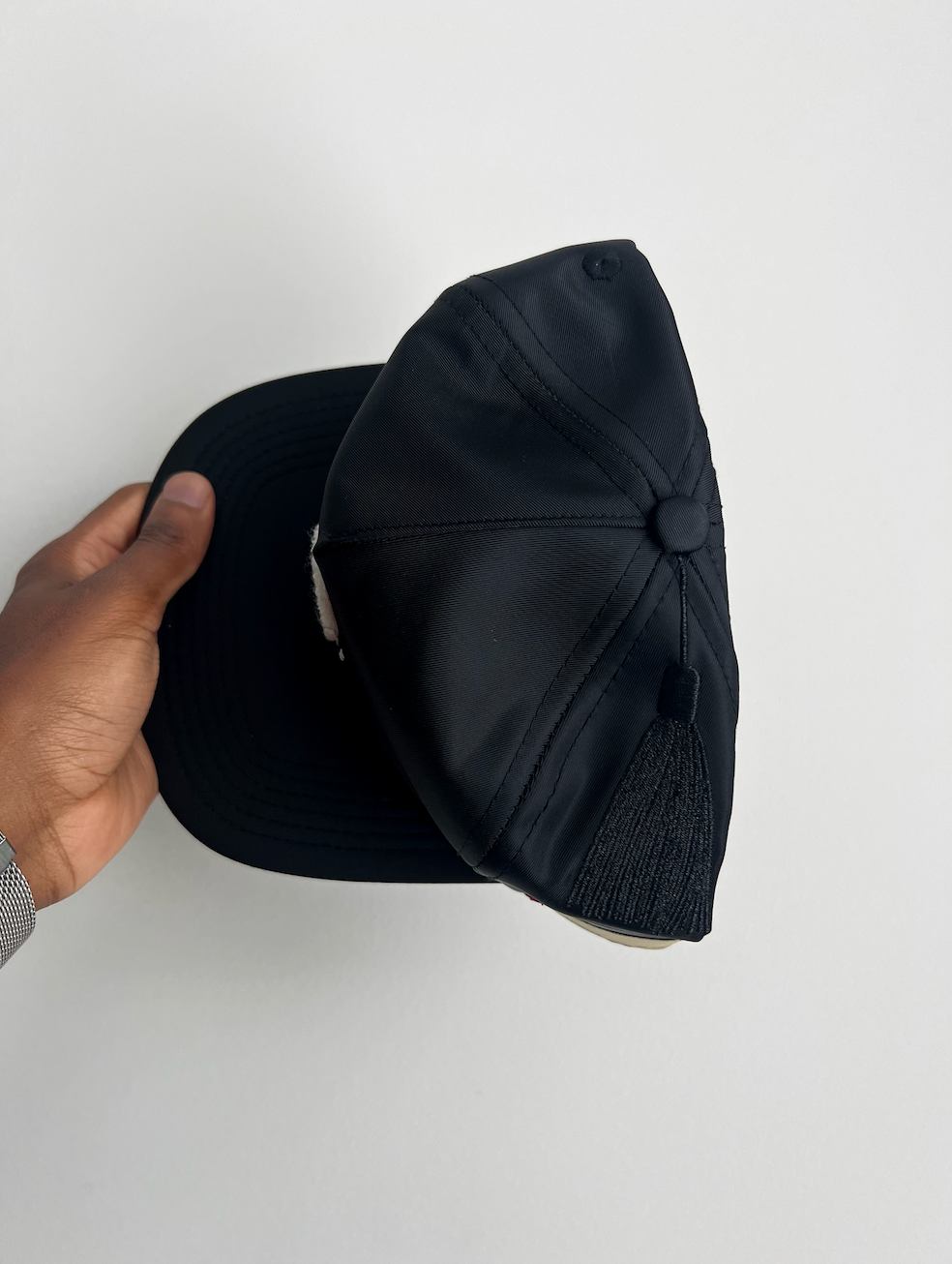 "Capt. Crutch" Black Cap