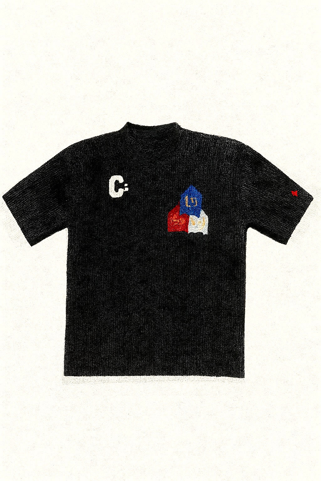 Pleated "Field Day" Jersey Shirt