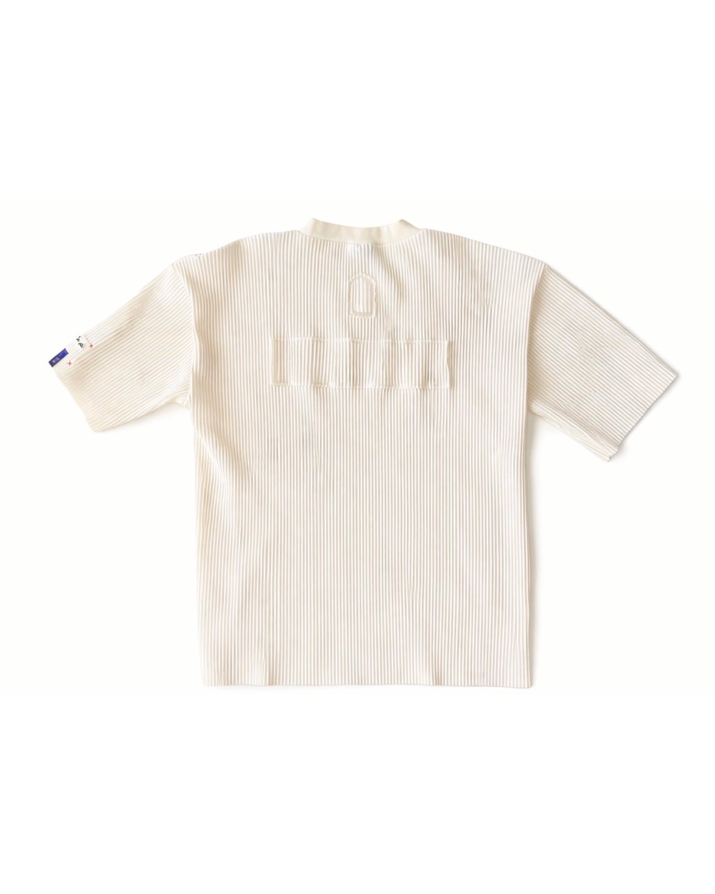 Pleated "Field Day" Jersey Shirt